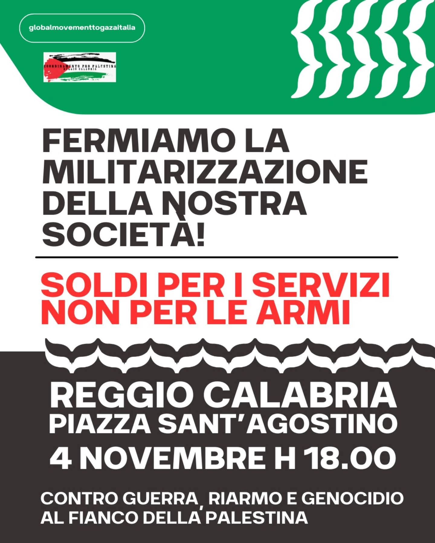 Fermiamo la militarizzazione della nostra società