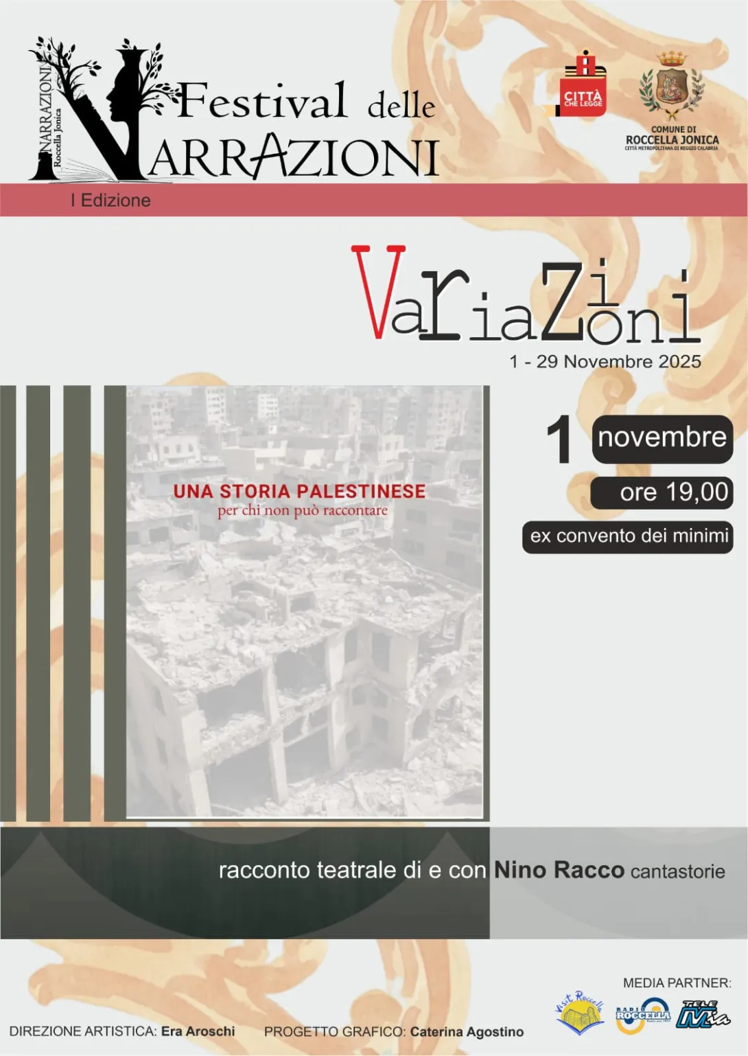 Una storia palestinese – racconto teatrale di Nino Racco